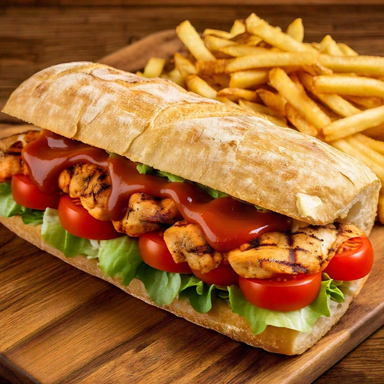 BBQ Chicken Rustic