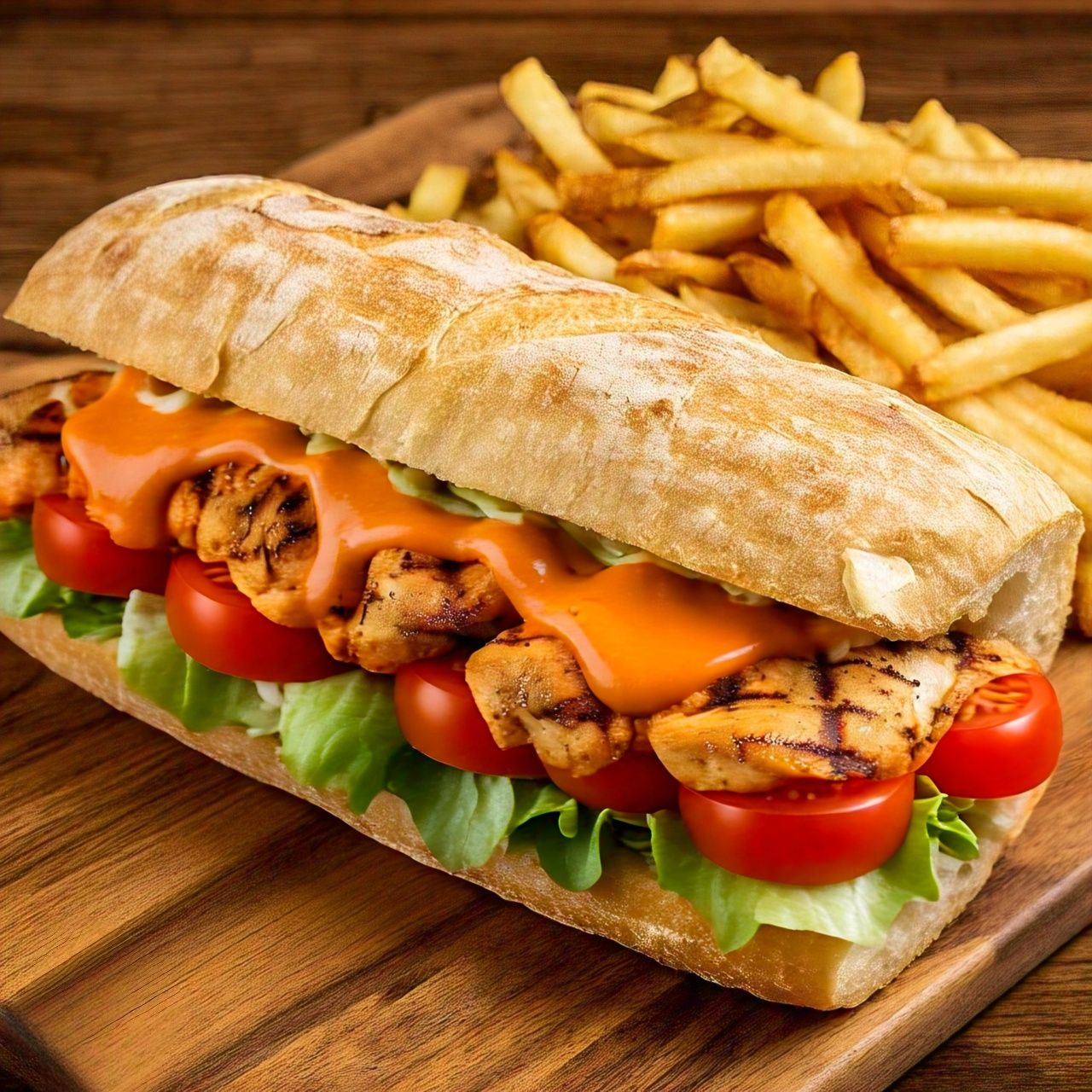 Buffalo Chicken Rustic