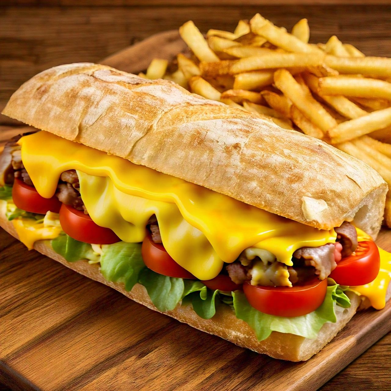 Cheesesteak Rustic