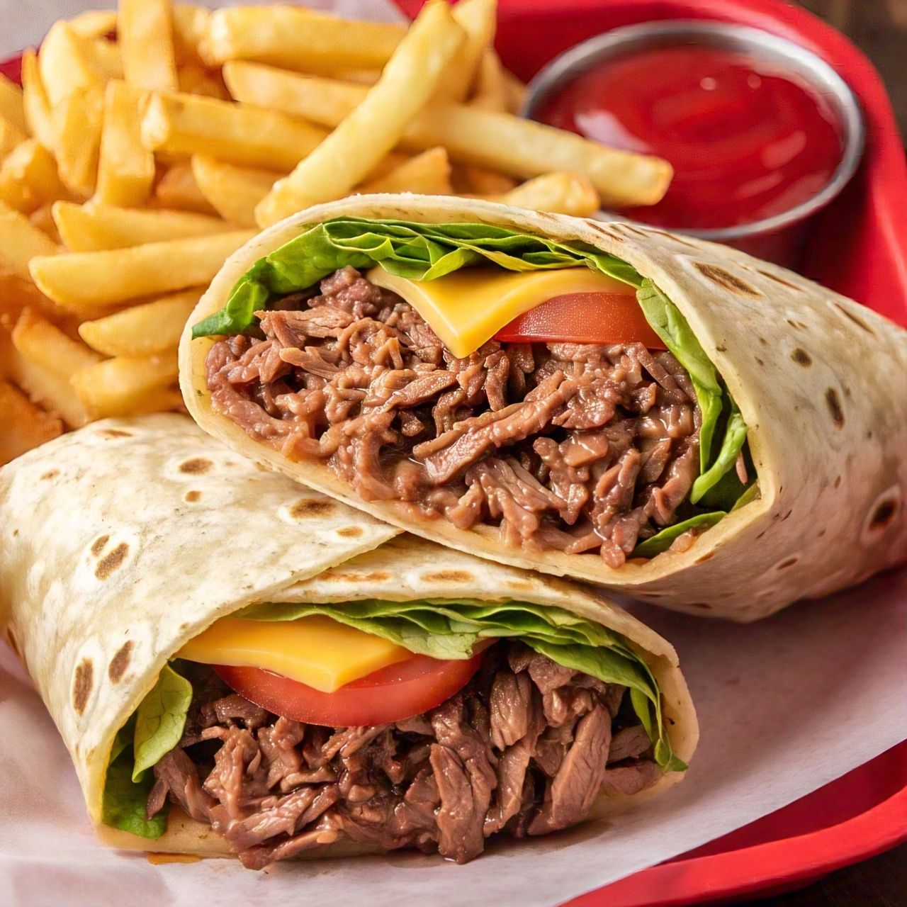 Cheesesteak Wrap