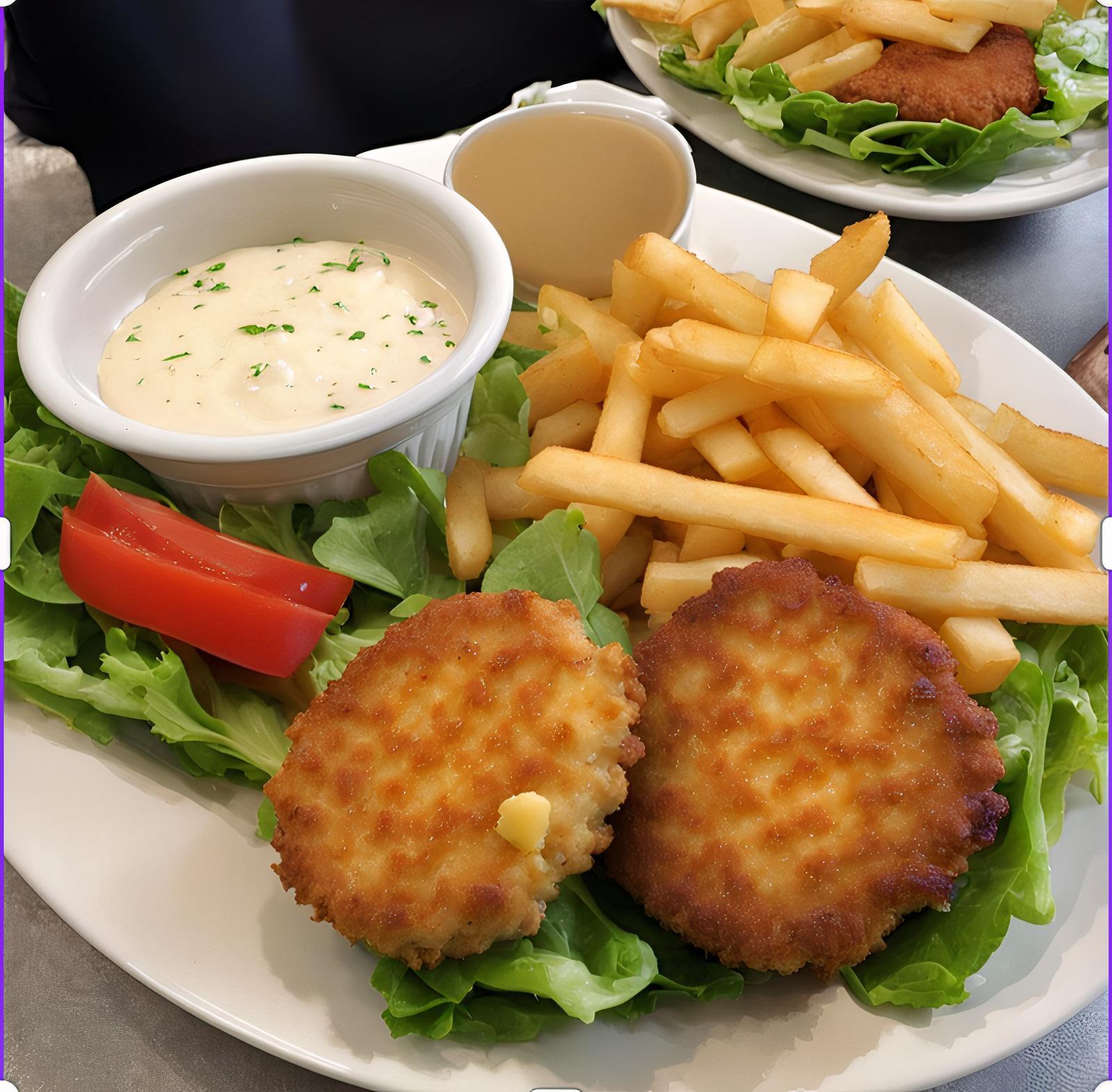 Crab Cake Dinner