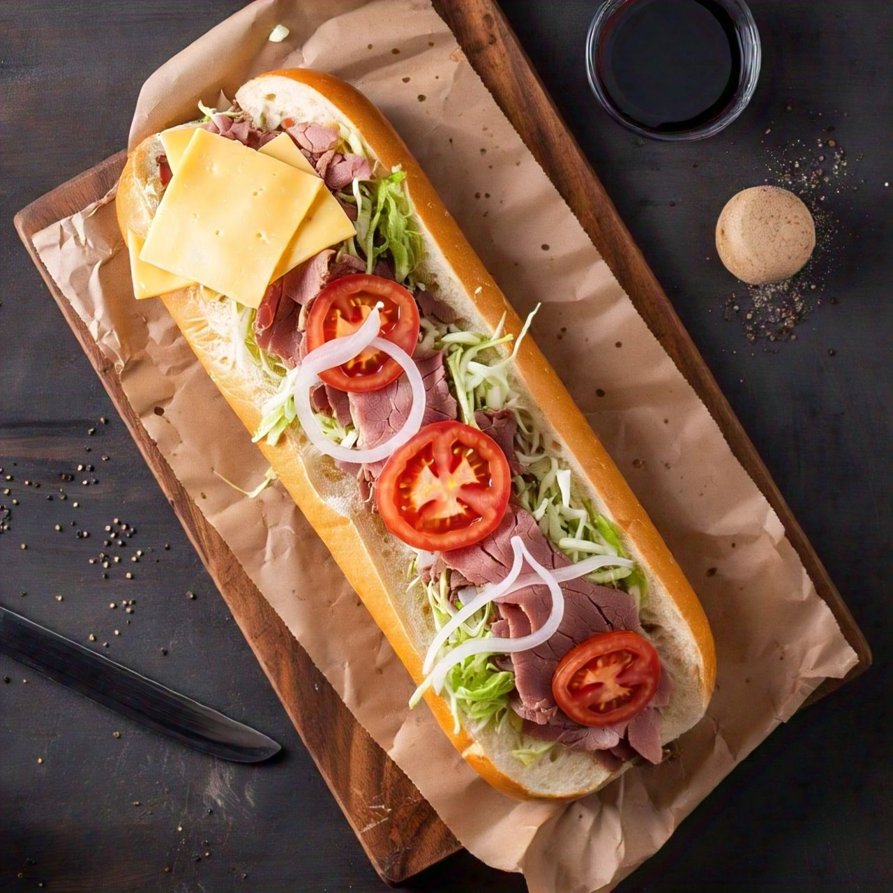 Roast Beef Cold Sub