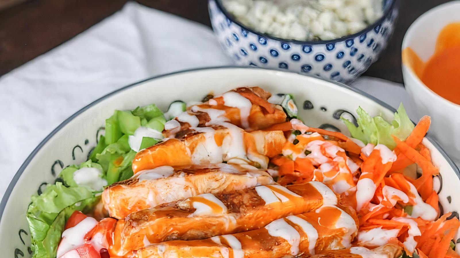 Spicy Buffalo Chicken Salad