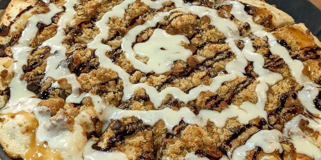 Cookie Dough Dessert Pizza