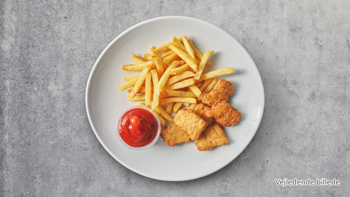 150. Børne Chicken Dippers (5 stk)