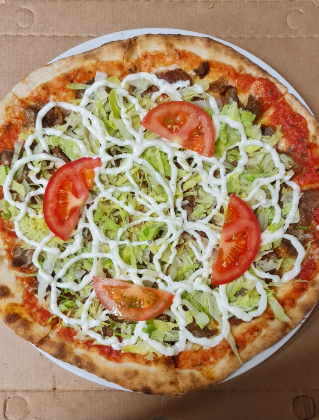 Salat Pizza