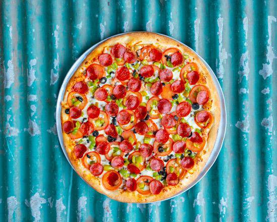 Garbage Supreme Pizza 14 inch Pizza