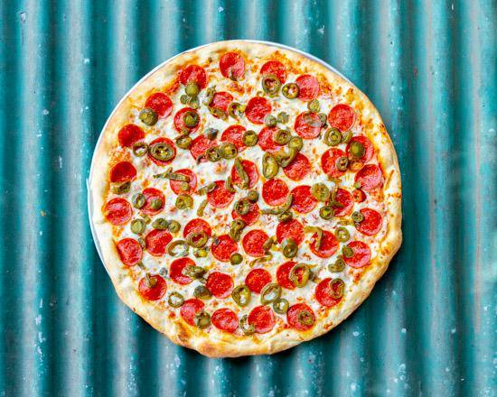 Pepperoni Jalapeno Pizza 14 inch Pizza