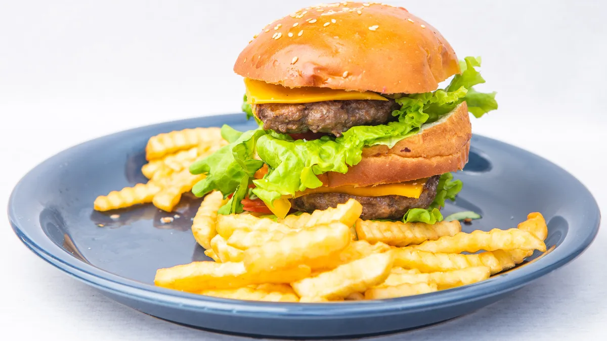 Cheeseburger double