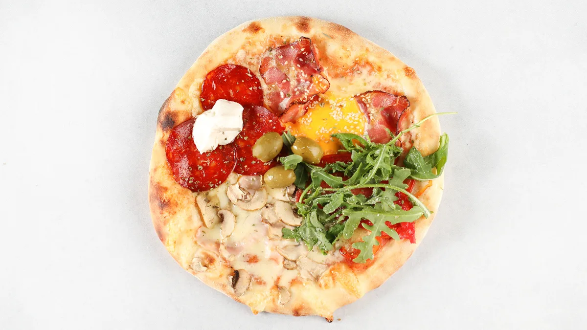 Pizza quattro stagioni 28cm