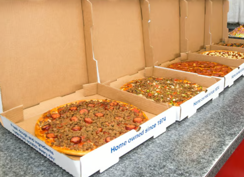 5 Assorted Pizzas
