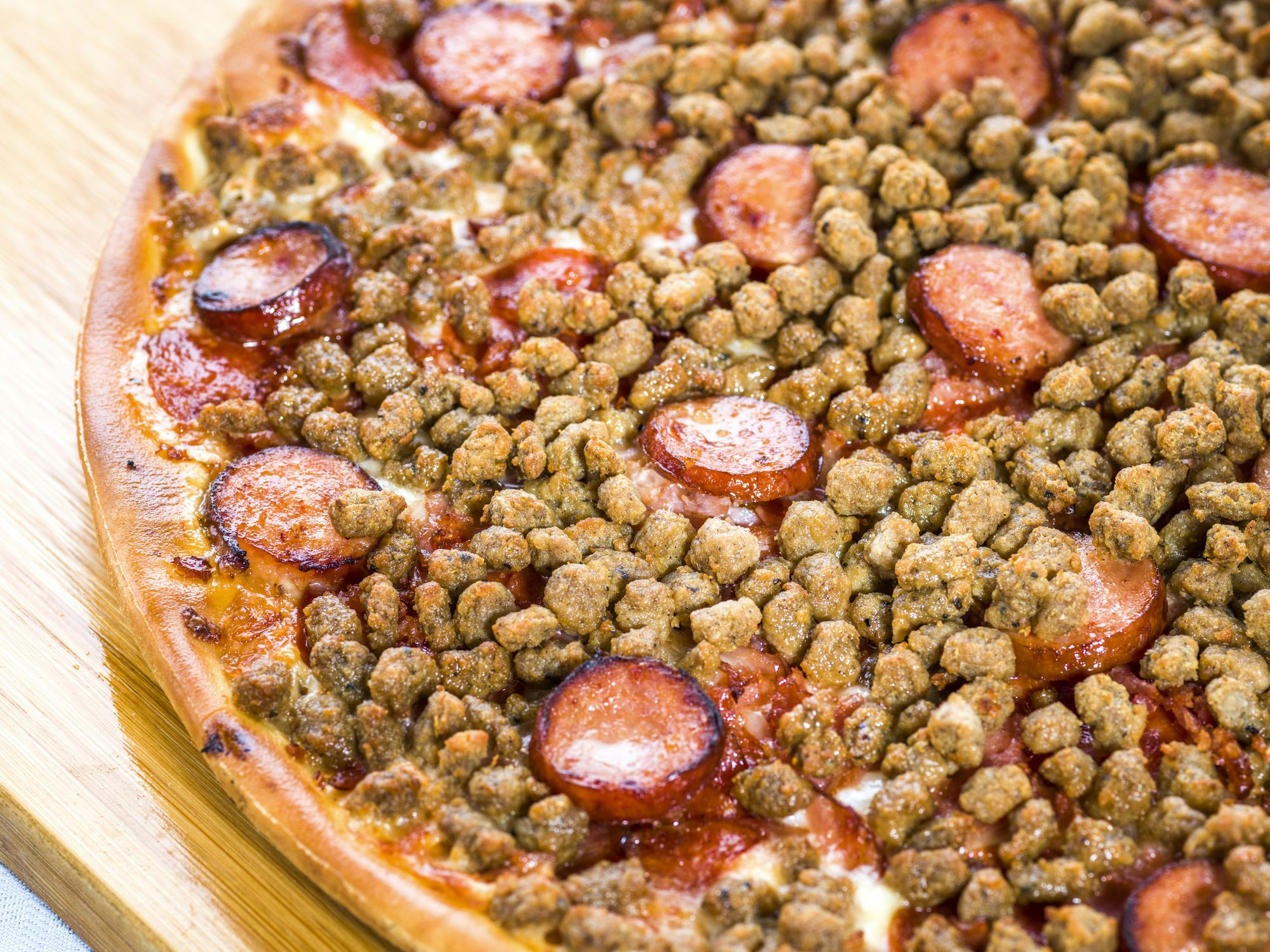 All Meat Pizza
