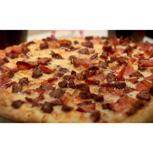 Pizza de Bacon