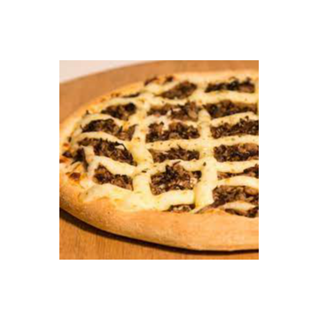 Pizza de Carne Seca com Catupiry