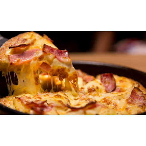 Pizza de Frango com Bacon