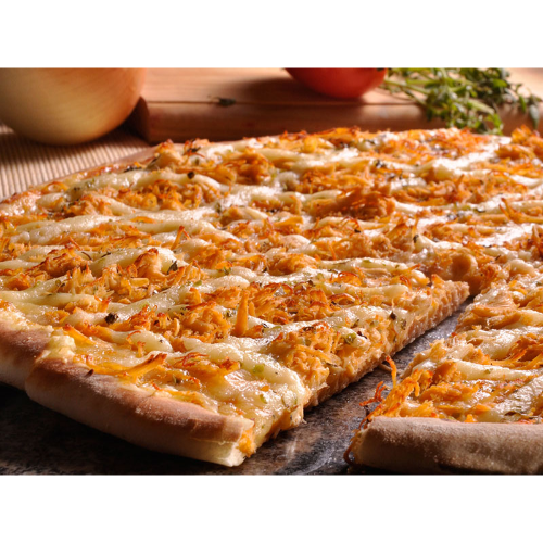 Pizza de Frango com Cream Cheese