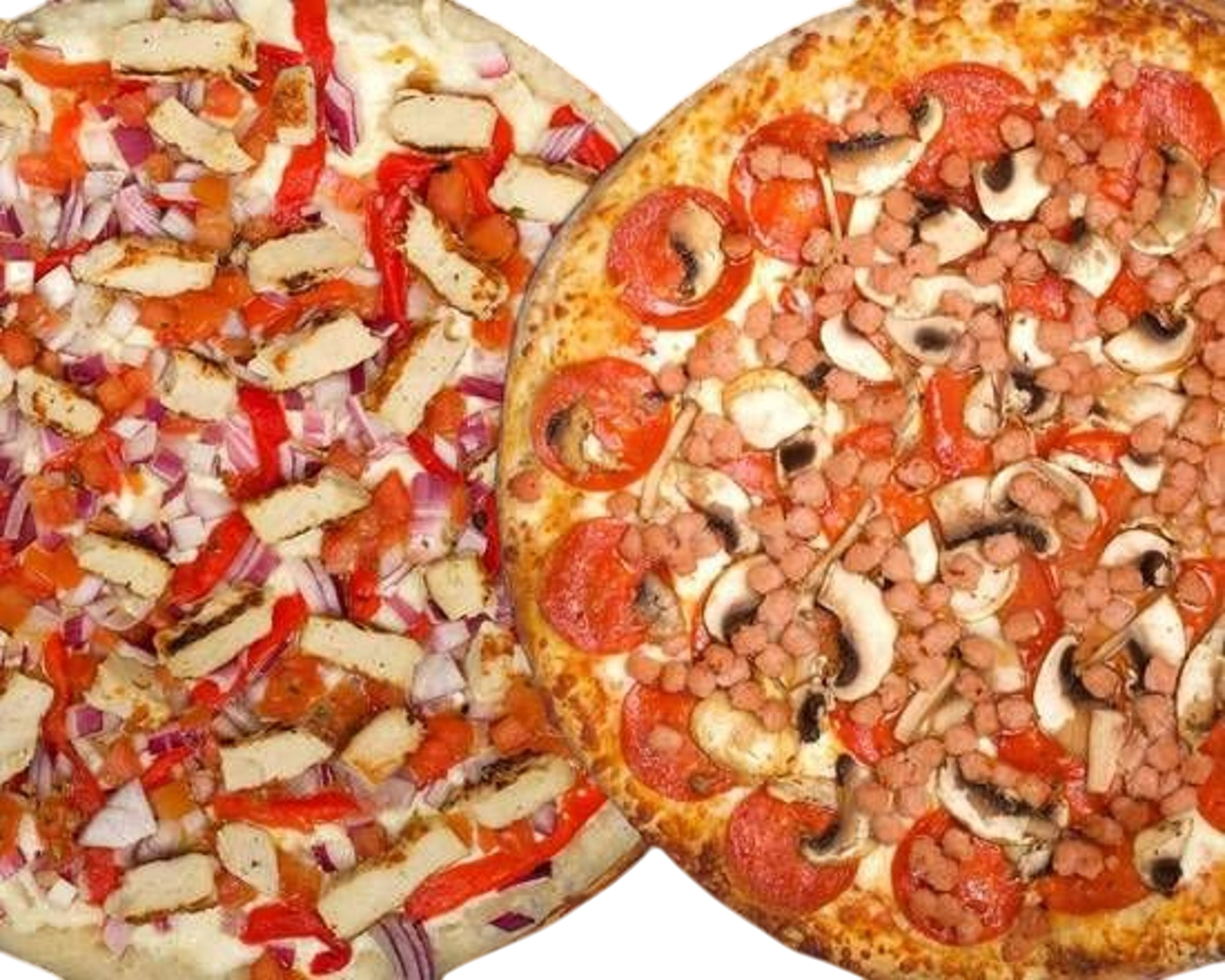 2 Large Pizzas Deal
