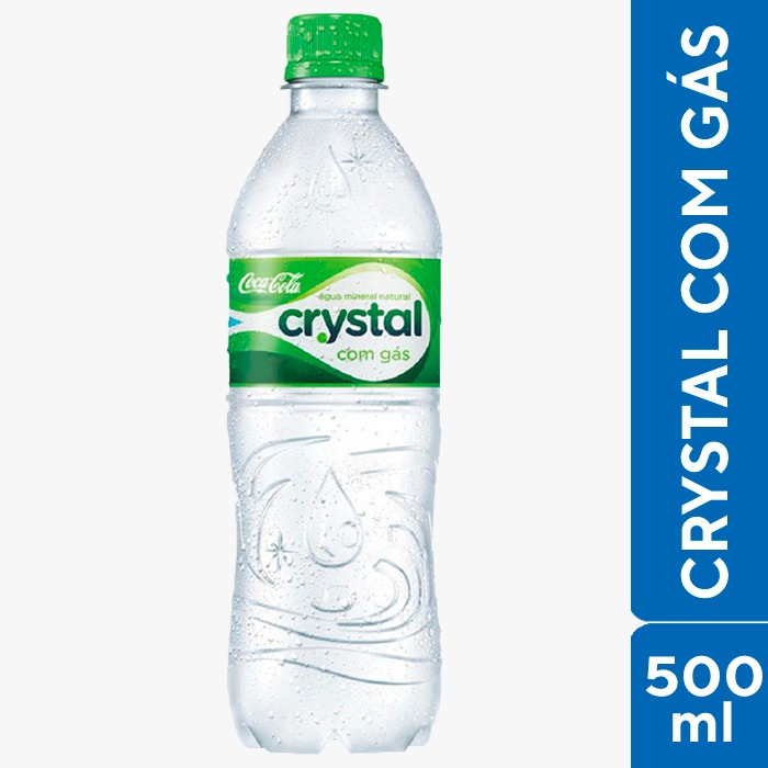 Crystal Água com Gás 500ml