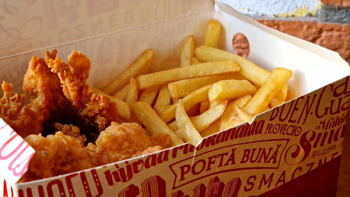 300g Strips and chips box