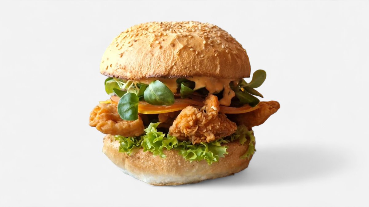 Chrumkavý kurací strips Burger