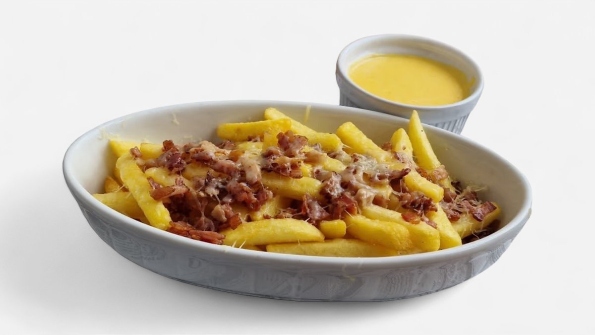 Hranolky so zapečeným syrom Grana Padano