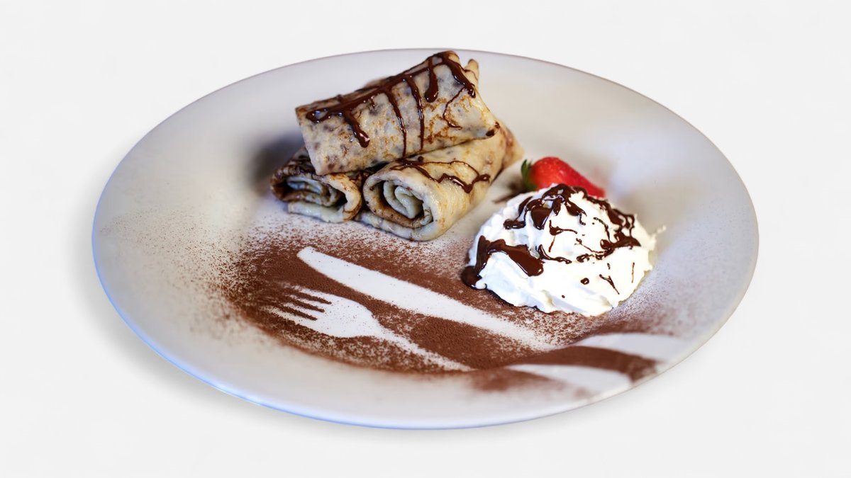 Nutellové palacinky s jahodami a banánom