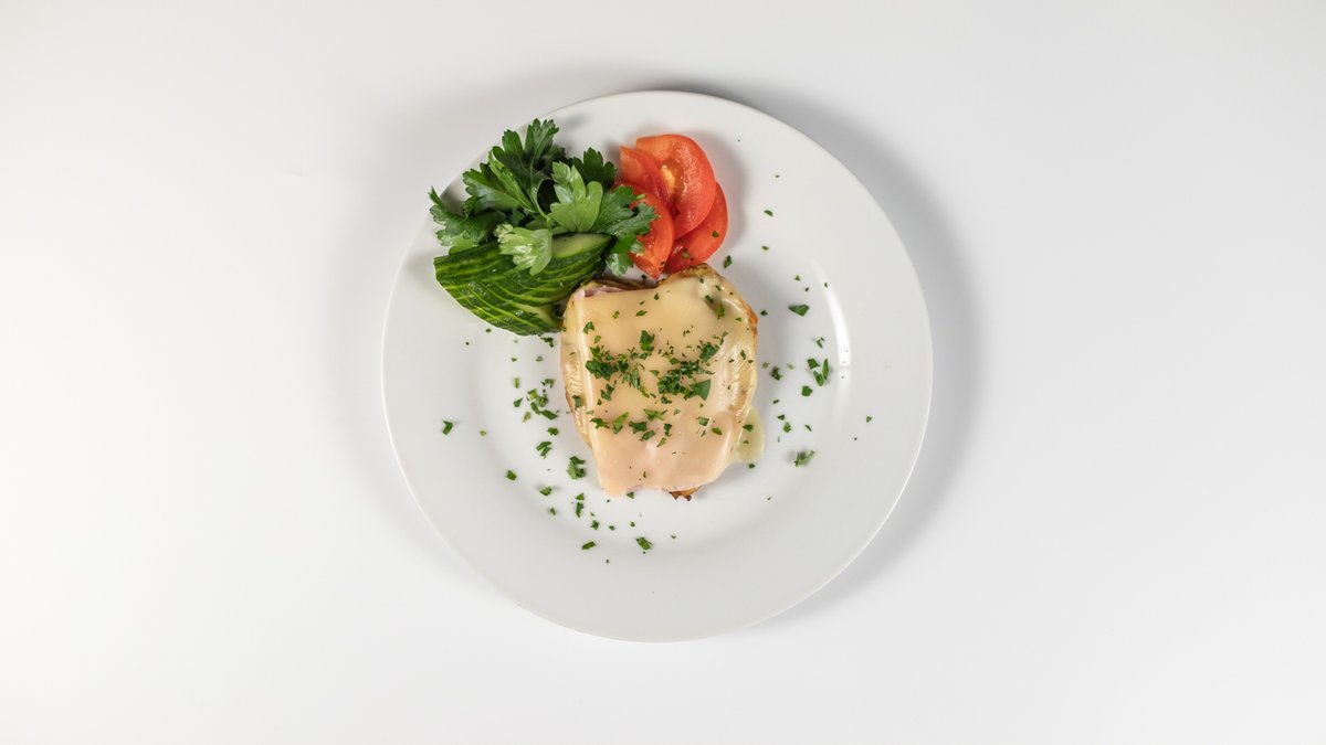 Prírodný zapečený kurací rezeň