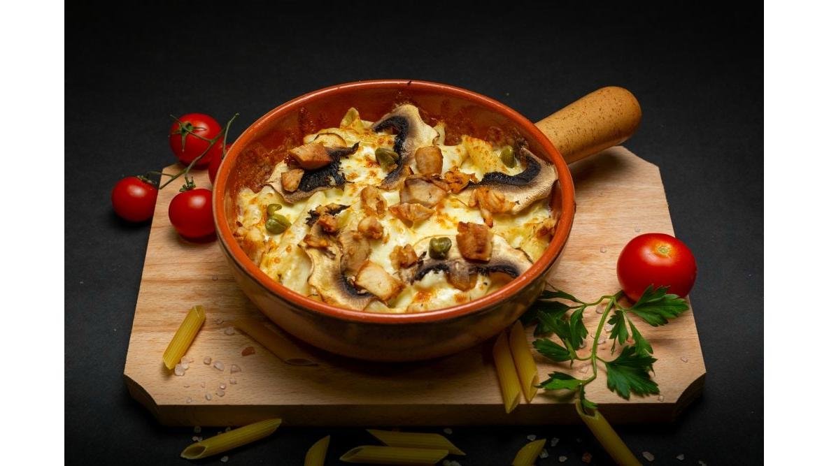 Penne Prosciutto e Funghi 400Gr.