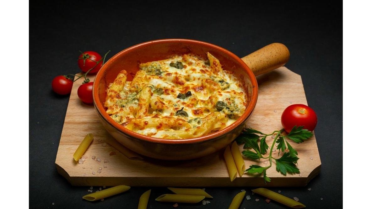 Penne Quattro Formaggi Al Forno 400Gr.