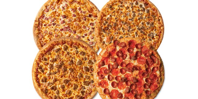 1-5 Single Topping Pizzas