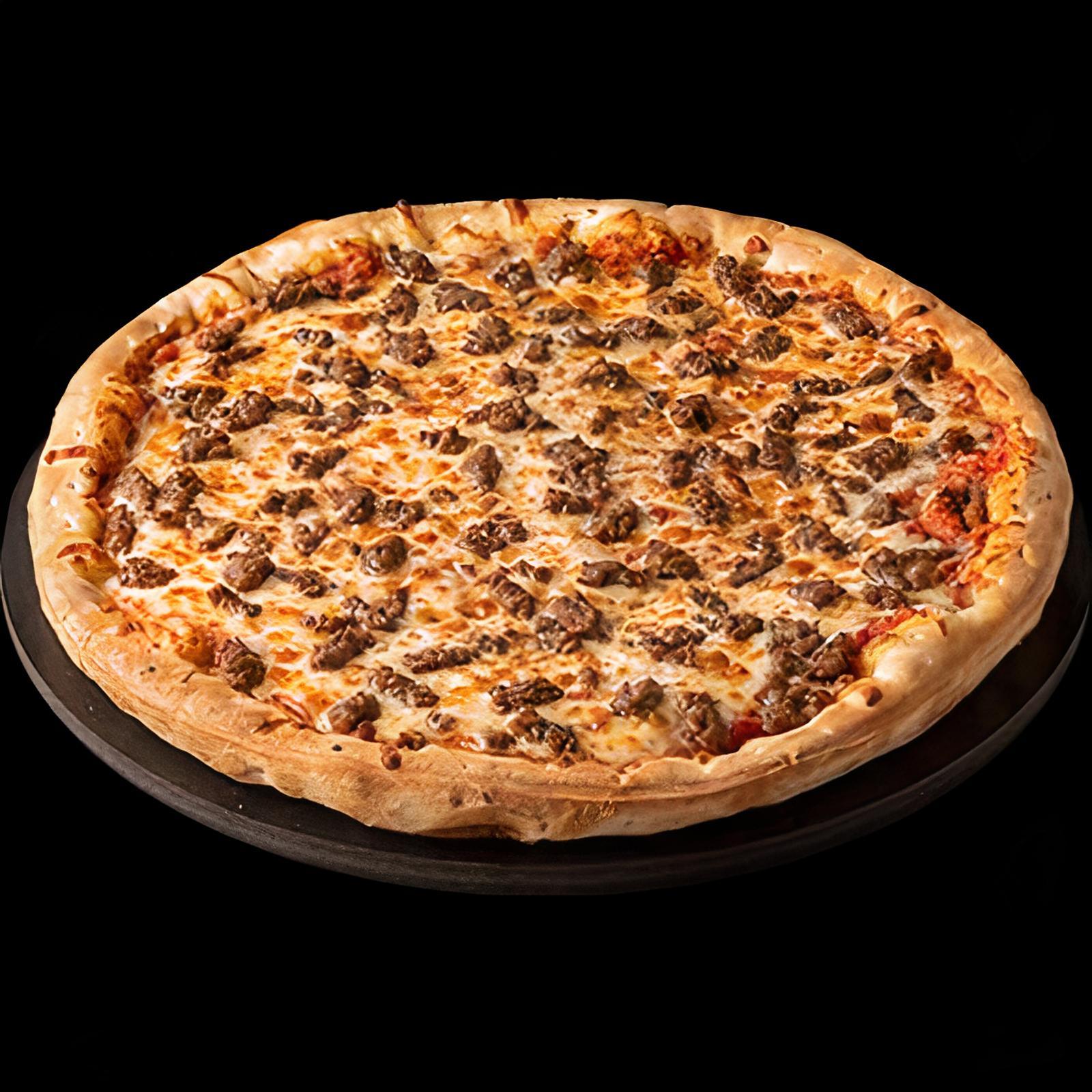 Gluten Sensitive Beef Pizza