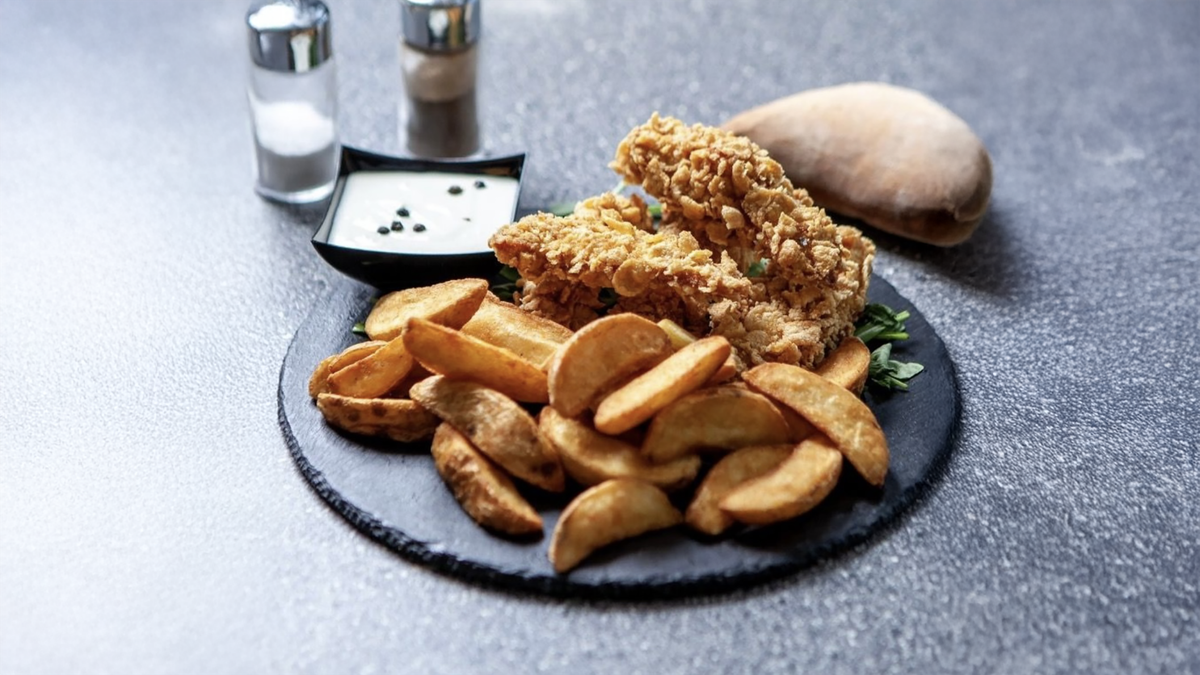 Meniu Crispy Strips Picant