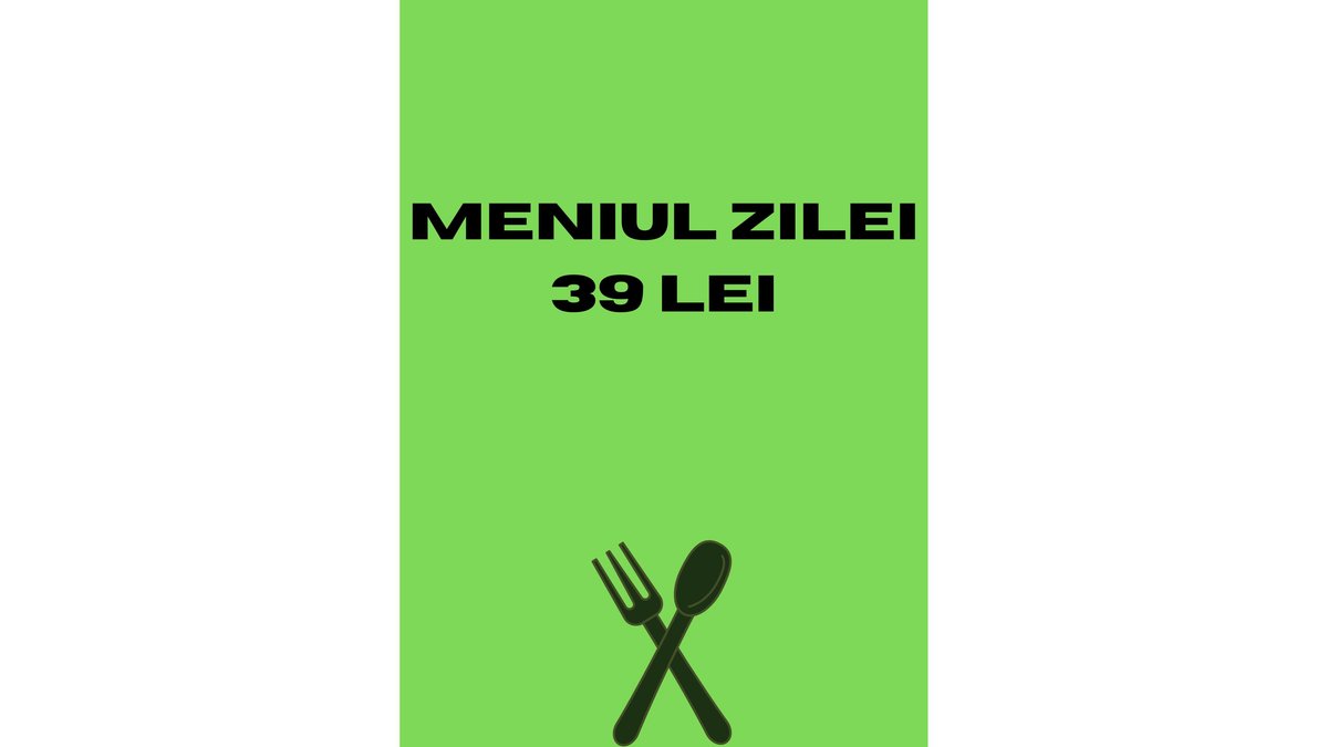 MENIUL ZILEI