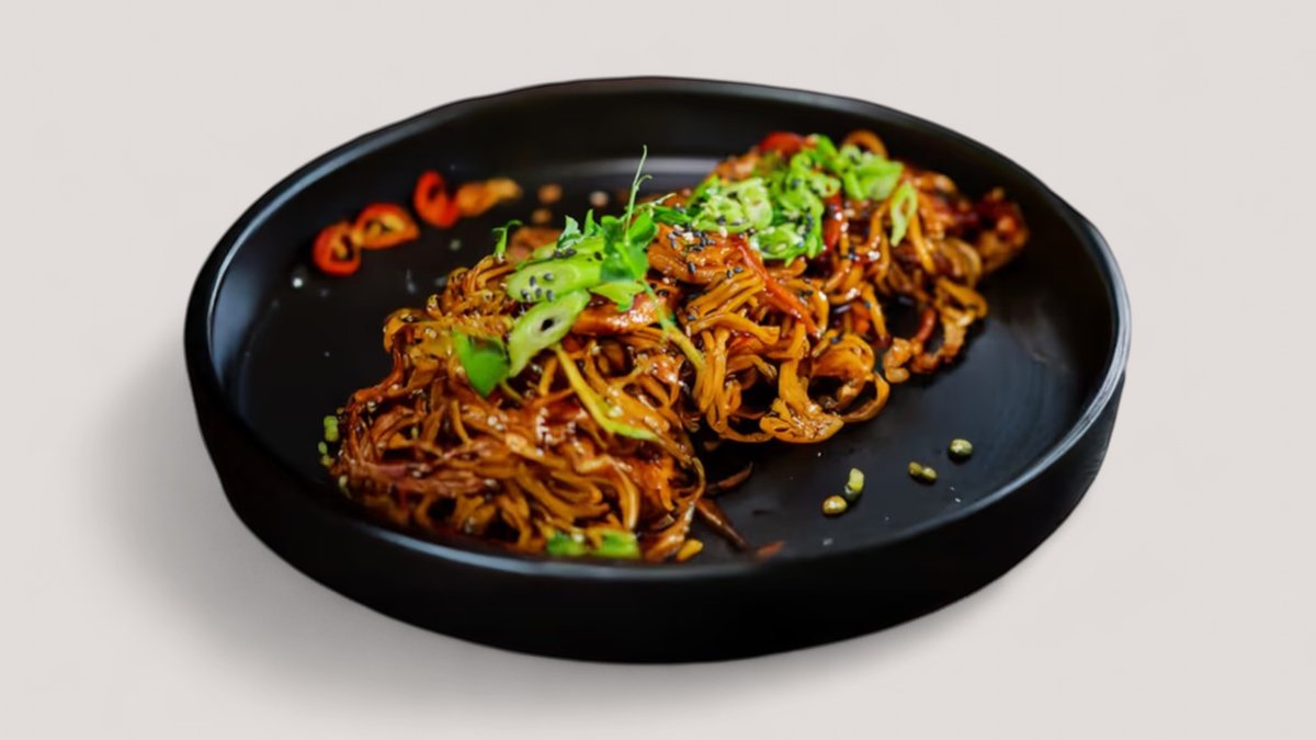 Noodles cu Creveti