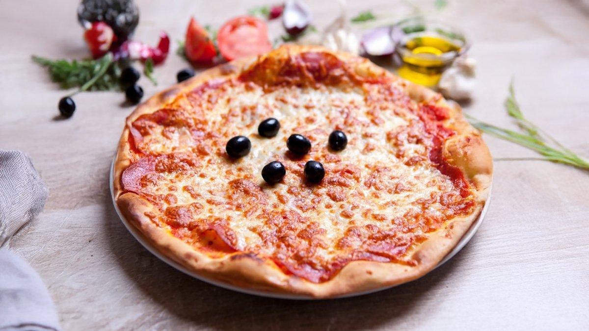 Pizza salami