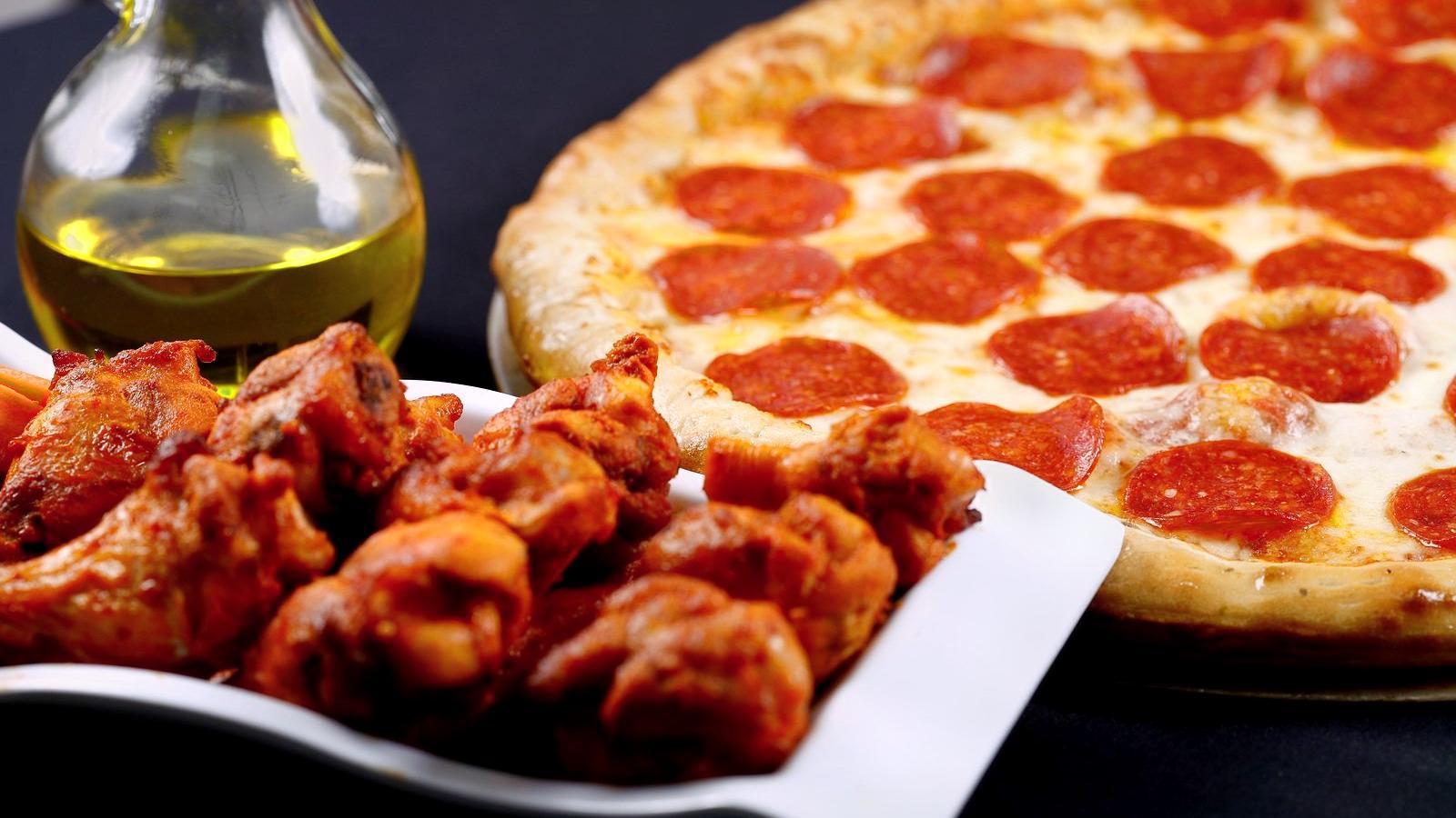 Small Pizza  and Wings Combo!