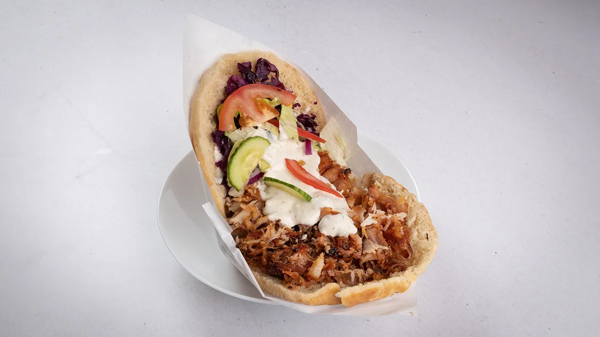 Pita kebab velký