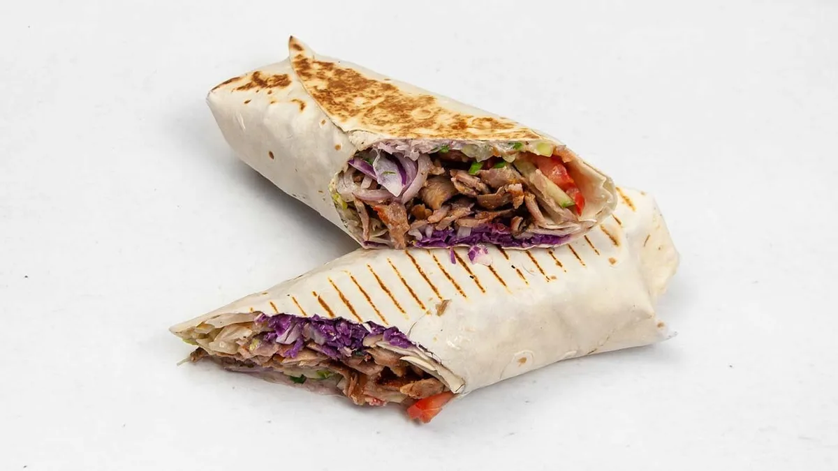Tortilla kebab velký + Birgo