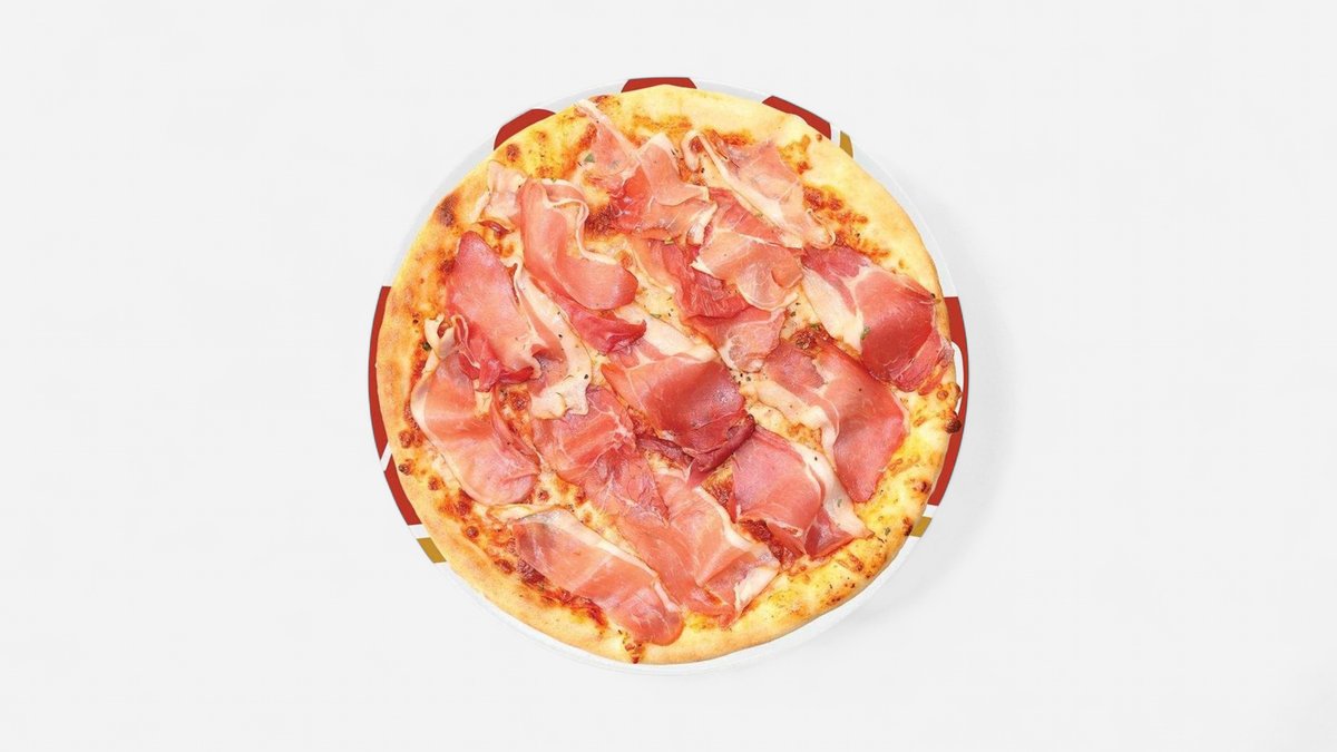 Pizza Crudo e gorgonzola Gigant 60x40CM