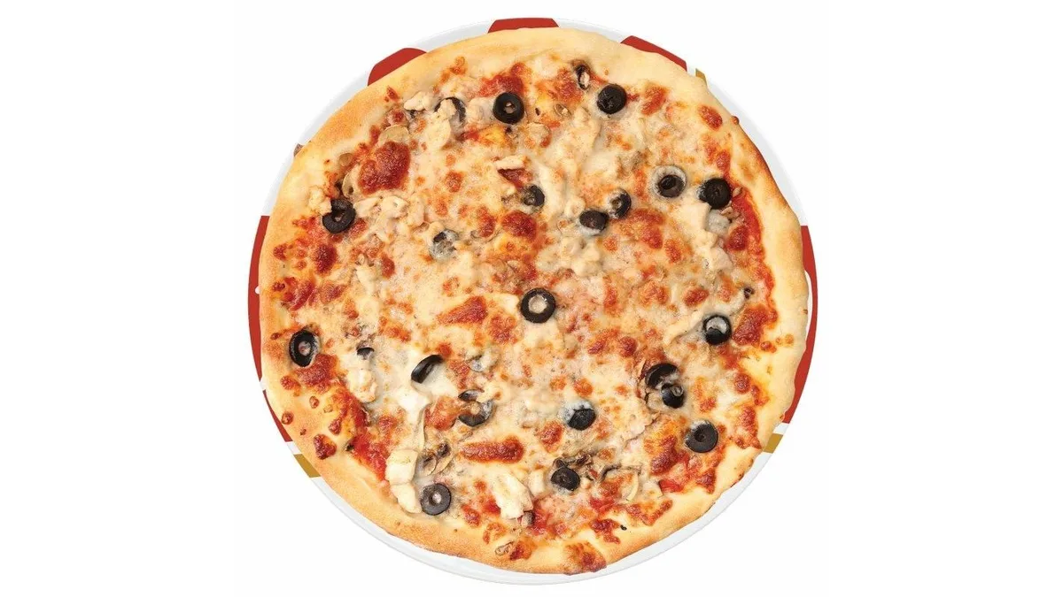 Pizza Pollo e funghi  41cm