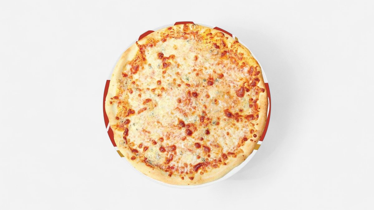Pizza Quattro Formaggi cu salam picant  41cm
