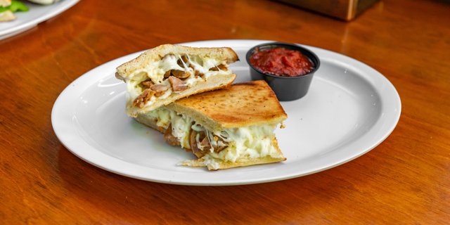 Split-Fried Italian Sausage Sandwich