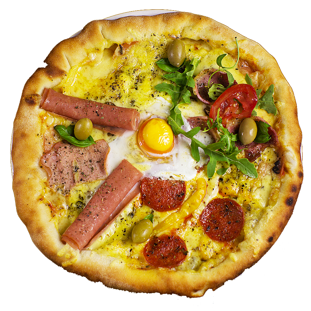 4 u 1 pizza- punjeni rub 42cm