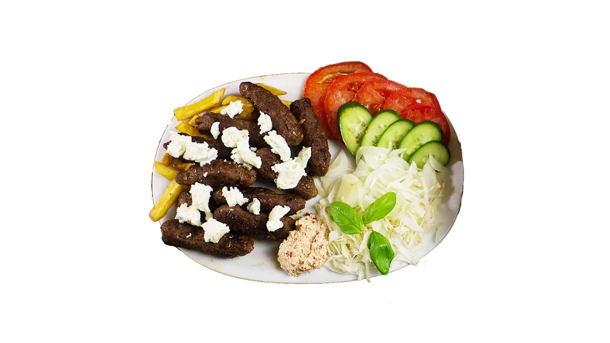 Ćevapi u kajmaku