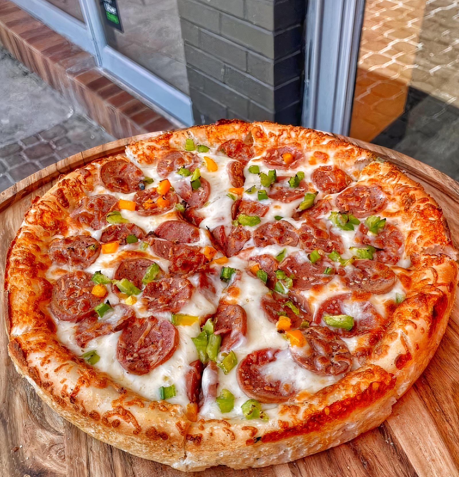 Persian Pepperoni Pizza