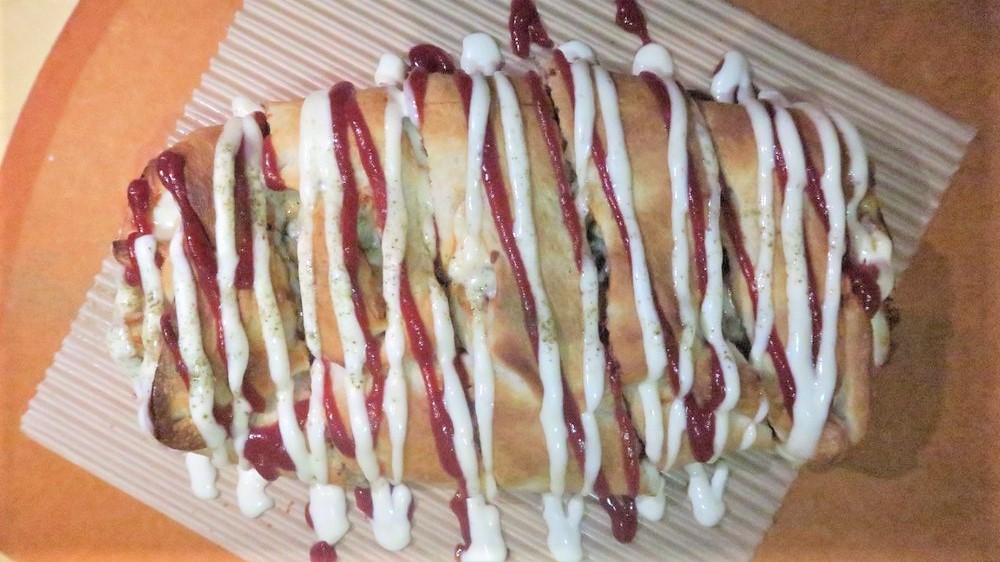 Rolling Veggie Pizza