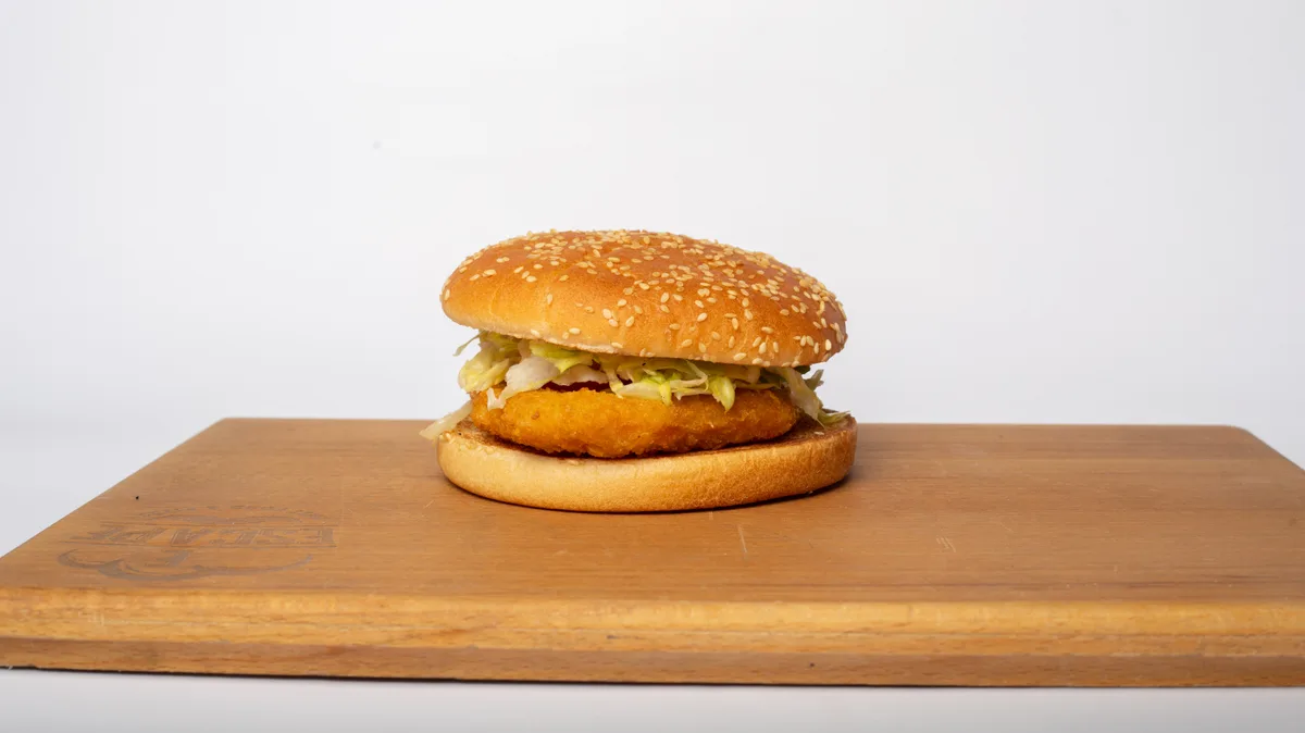 Nuget burger menu