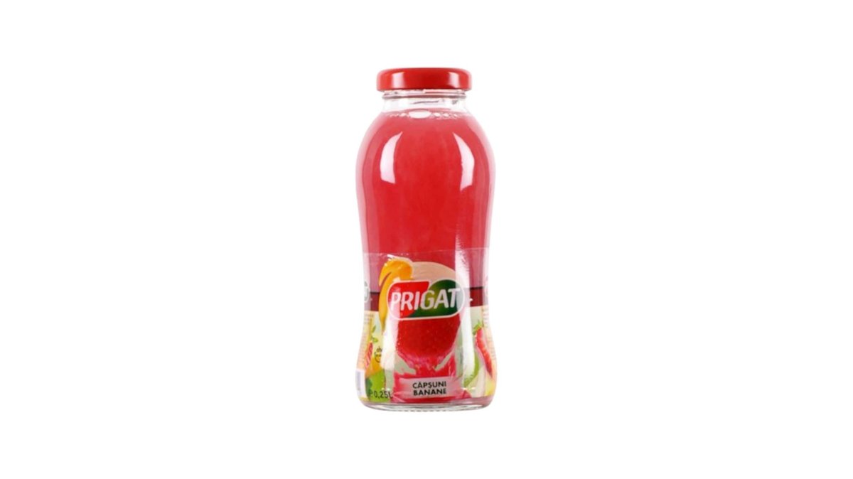 Prigat capsuni si  banane