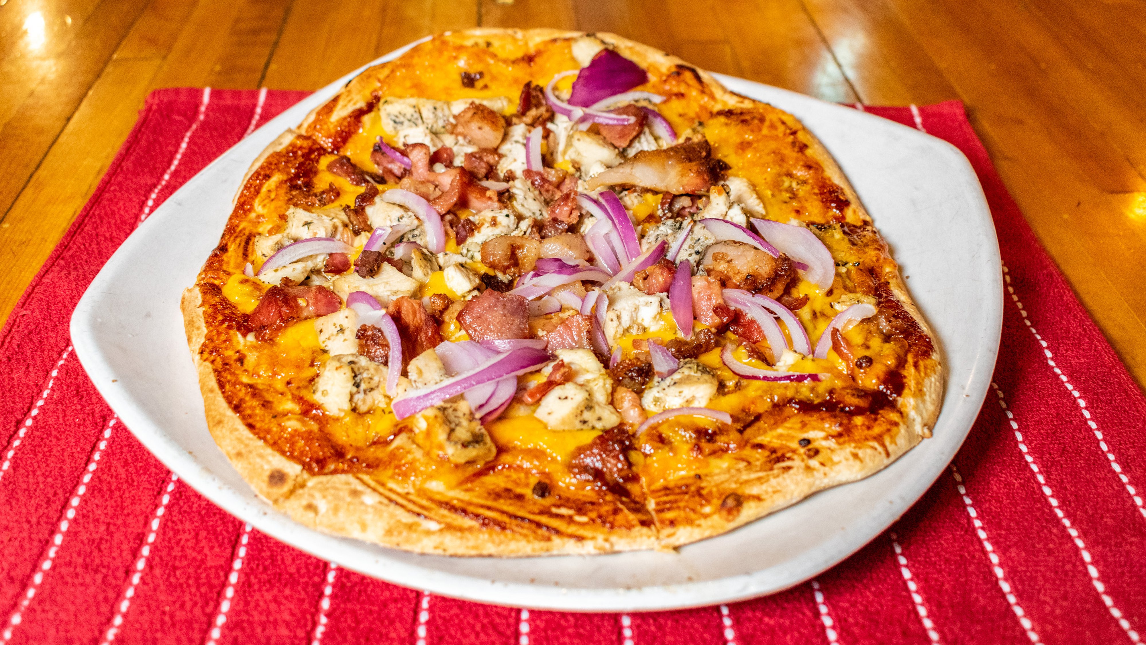 OPPA Papa T's BBQ Chicken Pizza