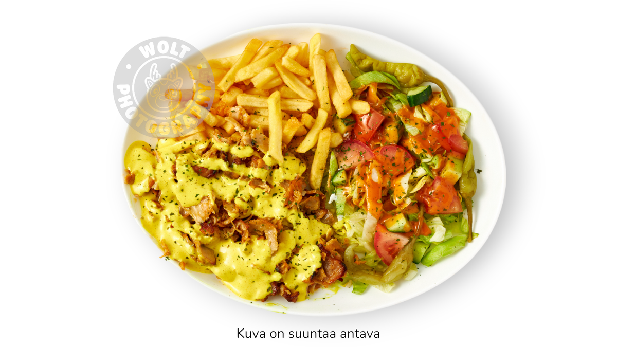Kanakebab Lisukkeella